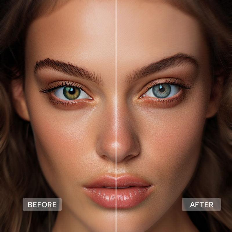 Unibling Adoring Blue Contact Lenses for Eyes (1 Pair) - TUZZUT Qatar Online Shopping