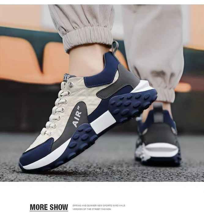 Newbella Men's Rover Sneakers Shoes SA3961BE - Blue Newbella Men's Rover Sneakers Shoes SA3961BE - Blue