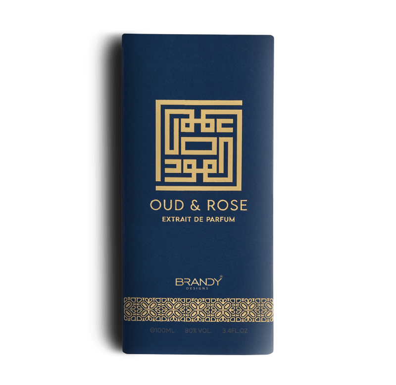 Oud & Rose Extrait De Parfum 100ml by Brandy Designs Perfumes - TUZZUT Qatar Online Shopping