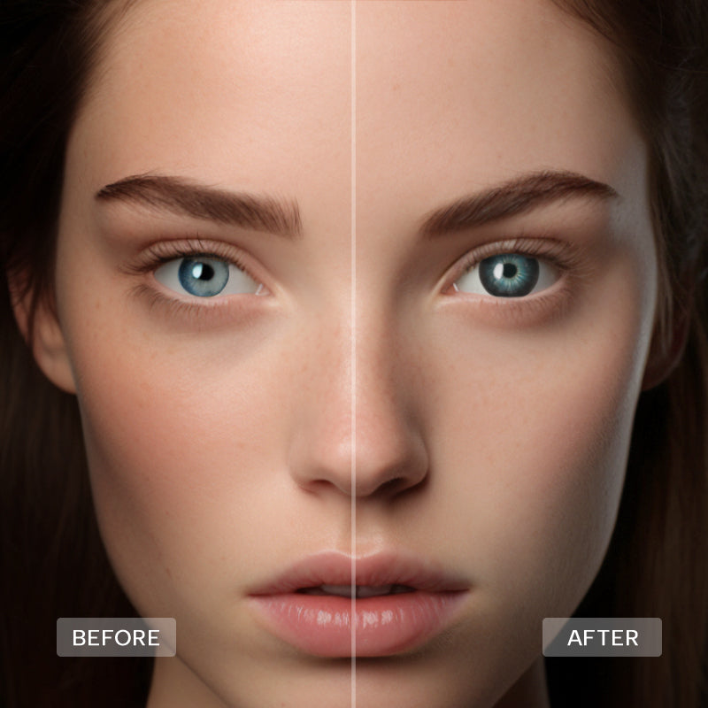 Unibling Baby Doll Brown Contact Lenses for Eyes (1 Pair) - TUZZUT Qatar Online Shopping