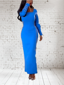 Casual Elegant Formal Party Evening Bridesmaid Dresses Women's S5082965 - TUZZUT Qatar Online Shopping