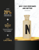 Naseem PARIS OUD Aqua Parfum EDP 75ml | Inspired by Grand Soir Maison Francis Kurkdjian - TUZZUT Qatar Online Shopping