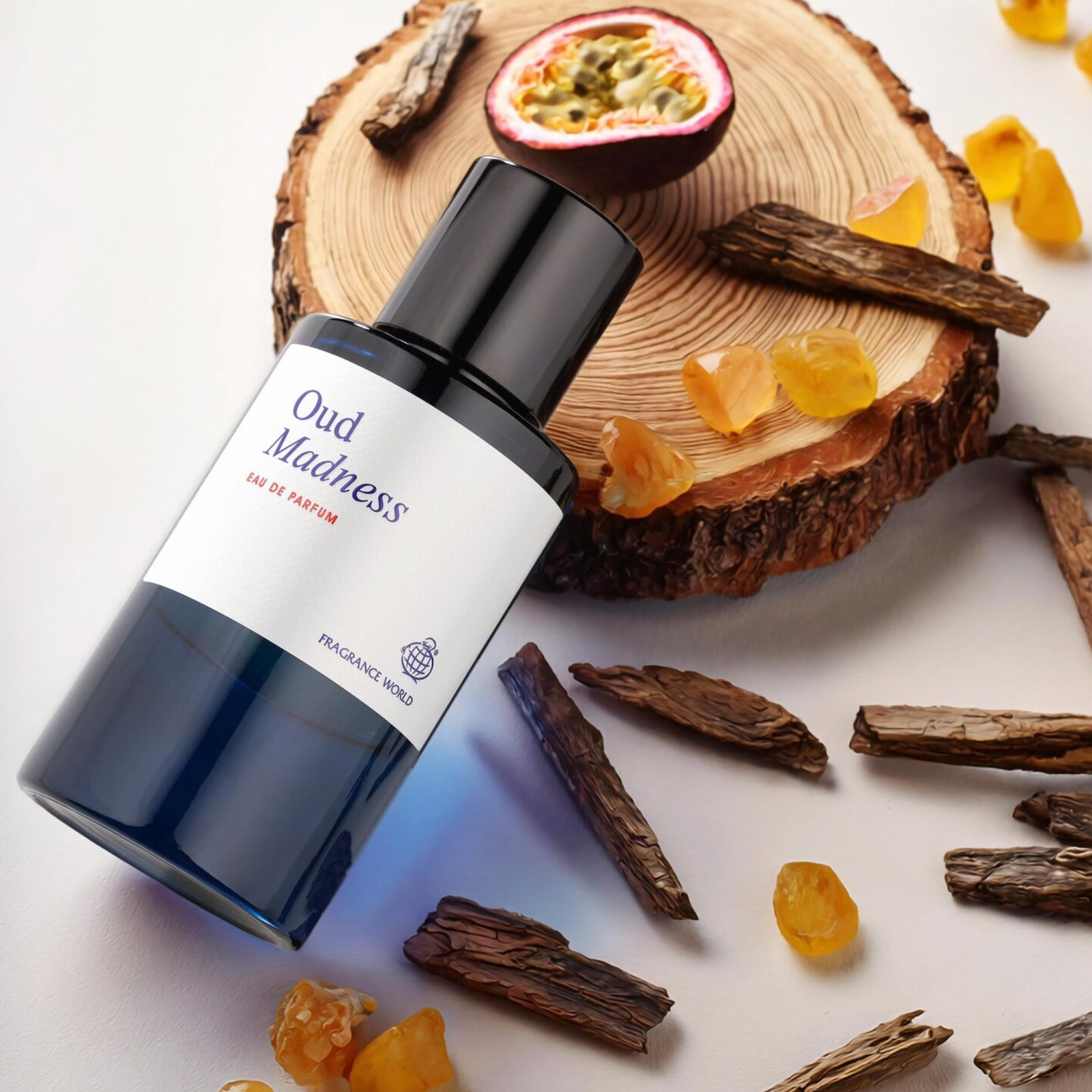 Oud Madness 60ml EDP by Fragrance World | Inspired by Oud Maracujá Maison Crivelli Oud Madness 60ml EDP by Fragrance World | Inspired by Oud Maracujá Maison Crivelli