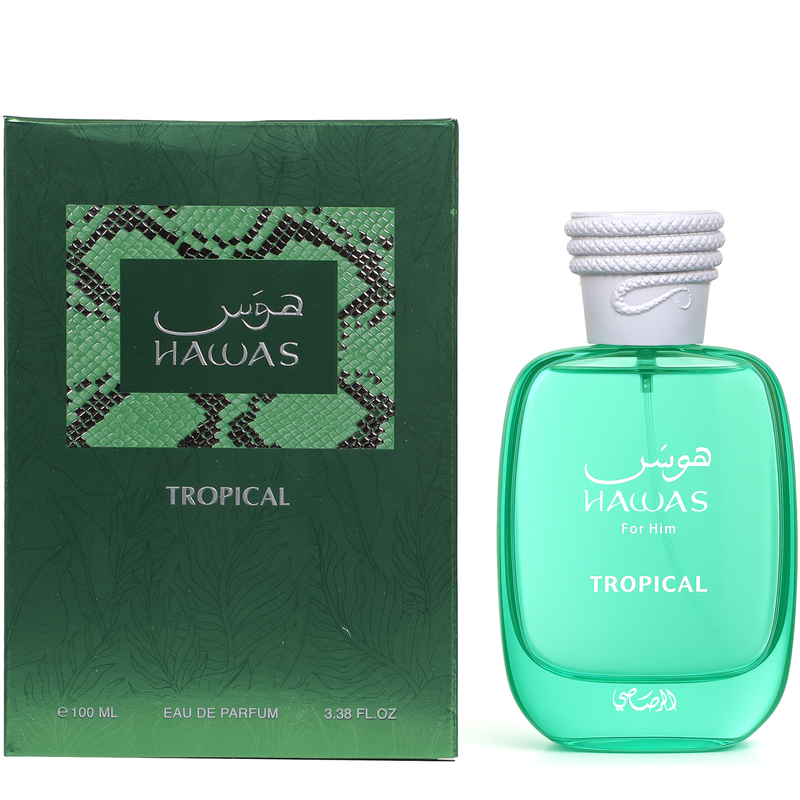 Rasasi Hawas Tropical EDP Perfume 100ml for Men - TUZZUT Qatar Online Shopping