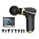 8 in 1 Heads Multifunctional Mini Massage Gun Relaxing Massager KH-325 - TUZZUT Qatar Online Shopping