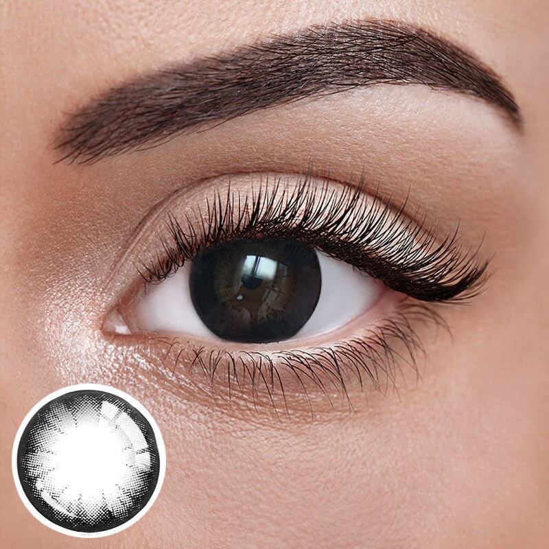 Unibling Baby Doll Black Contact Lenses for Eyes (1 Pair) Unibling Baby Doll Black Contact Lenses for Eyes (1 Pair)