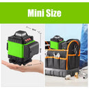 Multifunctional 3D 16 Lines 360 Laser Level 3° Self-leveling Machine USB Rechargeable Lithium Battery Leveling Tool with bag - LVM01 - TUZZUT Qatar Online Shopping
