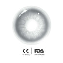 Unibling Glacier Grey Contact Lenses for Eyes (1 Pair) - TUZZUT Qatar Online Shopping