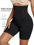 Women Thin Waist Lifting Buttocks High Waist Tummy Shaper Shorts - 205