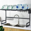 Over the Sink Dish Drying Rack - Kitchen Rack Organizer - TUZZUT Qatar Online Shopping