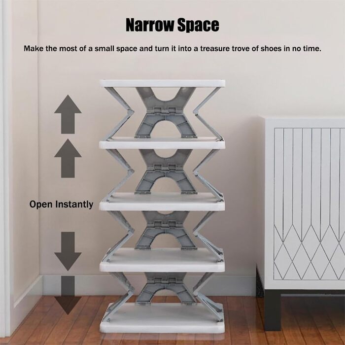 X Shaped Shoe Rack - 6 Layer X Shaped Shoe Rack - 6 Layer