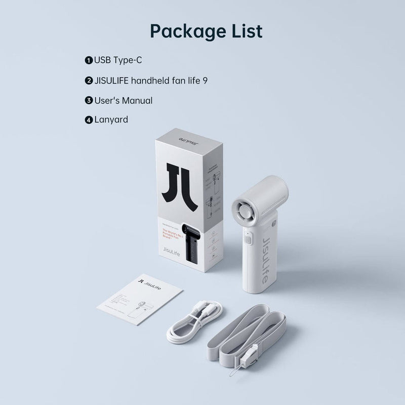 JisuLife Handheld Fan Life9 - TUZZUT Qatar Online Shopping