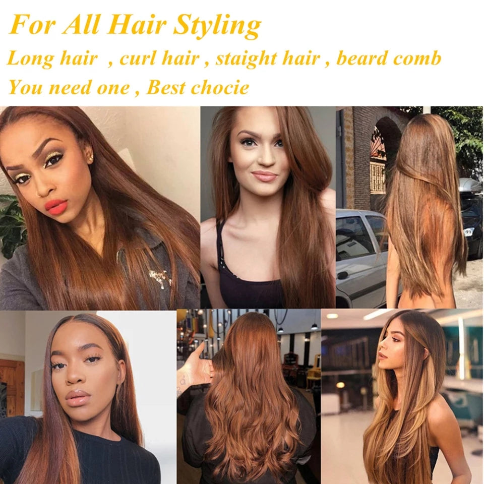 Gold Ceramic Professional Straightening Comb 176804 Gold Ceramic Professional Straightening Comb 176804