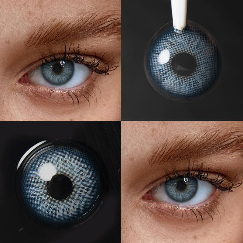 Unibling Adoring Blue Contact Lenses for Eyes (1 Pair) Unibling Adoring Blue Contact Lenses for Eyes (1 Pair)