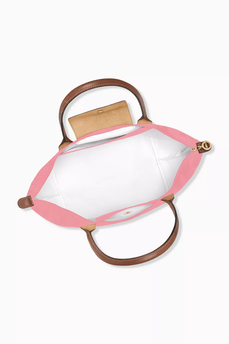 Long Handle Le Pliage Tote Bag Women's Handbag in Canvas (Large) Pink L1899619P64 - TUZZUT Qatar Online Shopping