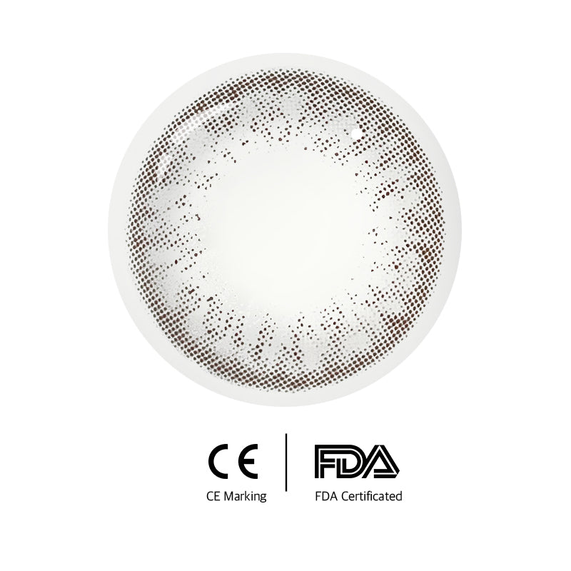 Unibling Glade Gray Contact Lenses for Eyes (1 Pair) - TUZZUT Qatar Online Shopping