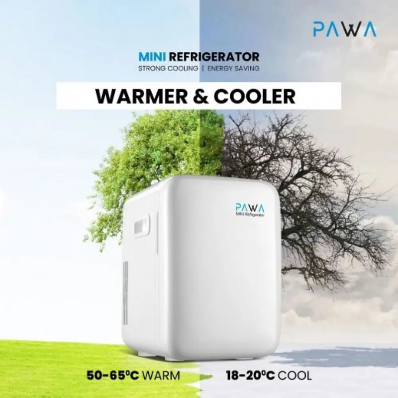 PAWA 10L Mini Refrigerator / Energy Saving with Dual Cooling and Heating Functions - TUZZUT Qatar Online Shopping