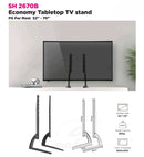Economy Tabletop TV Stand , Desktop Mount - SH 2670B (Fits Most 32" ~ 70" Screen Weight Capacity 35kg) - TUZZUT Qatar Online Shopping