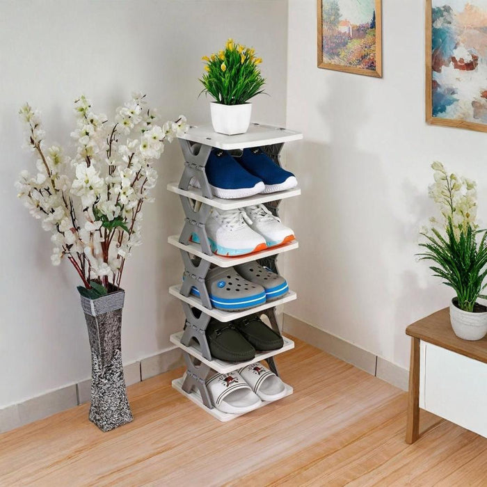 X Shaped Shoe Rack - 6 Layer X Shaped Shoe Rack - 6 Layer