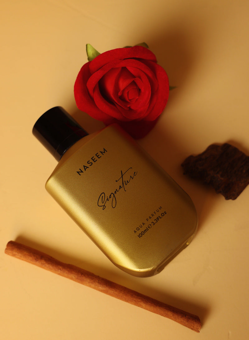 Naseem Signature Gold Aqua Parfum EDP 100ml - TUZZUT Qatar Online Shopping