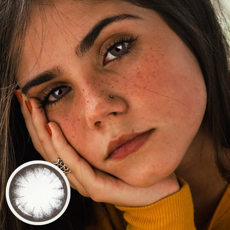 Unibling Baby Doll Brown Contact Lenses for Eyes (1 Pair) - TUZZUT Qatar Online Shopping