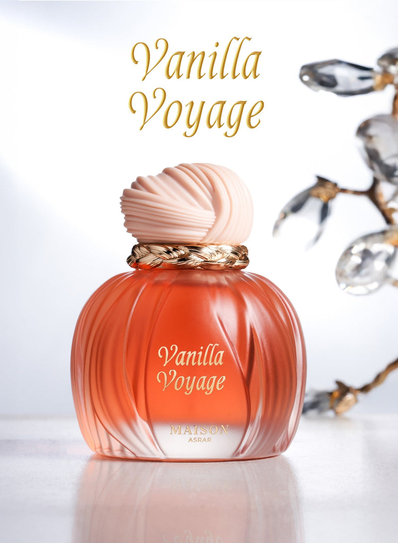 Maison Asrar VANILLA VOYAGE EDP 100ml - Unisex Perfume - TUZZUT Qatar Online Shopping