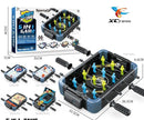 5-in-1 Multi Table Top Game Set For Kids 962-5 (Football, Curling , Ice Hockey, Bowling & Basketball ) - TUZZUT Qatar Online Shopping