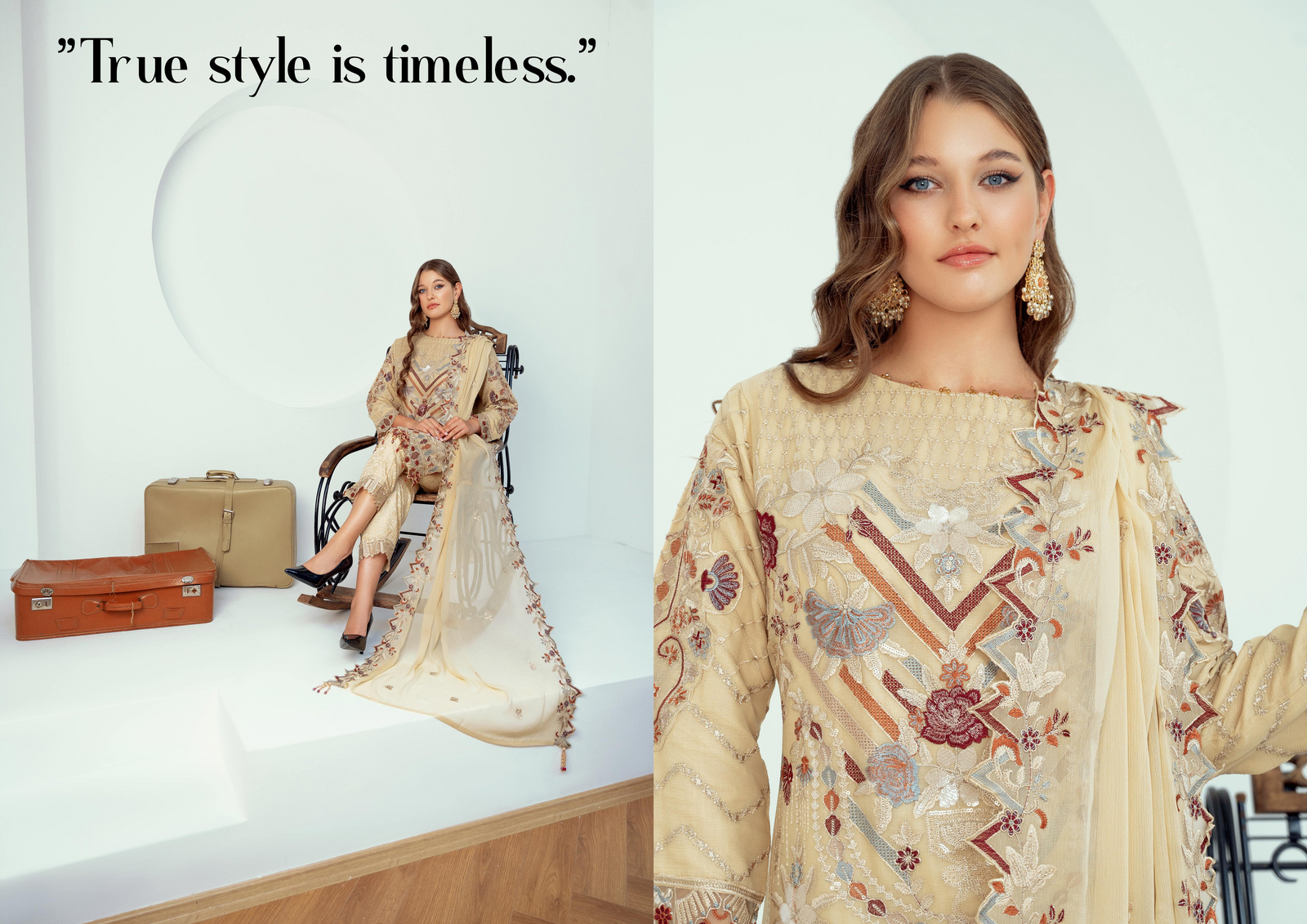 BINT-E-NOOR Mehrima CHIFFON Luxury Collection | Embroidered Readymade Stitched Party wear | CH-02 BINT-E-NOOR Mehrima CHIFFON Luxury Collection | Embroidered Readymade Stitched Party wear | CH-02