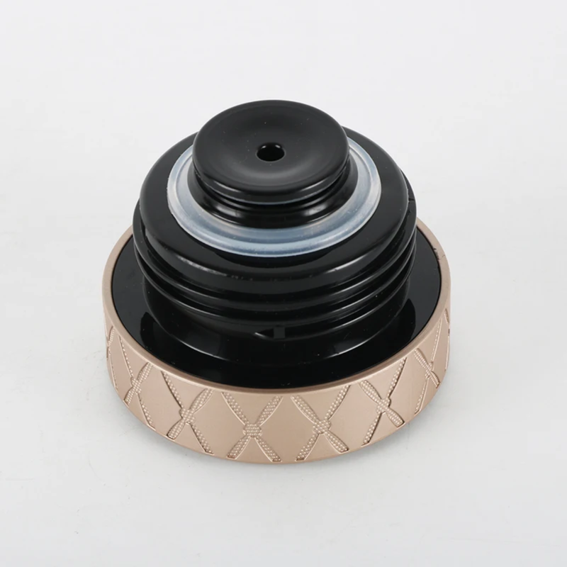 Modern Arabic Style Dallah Premium Coffee Tea Pot Vacuum Flask 2 Pcs Gift Set - (1.0L +07L) - Gold - TUZZUT Qatar Online Shopping