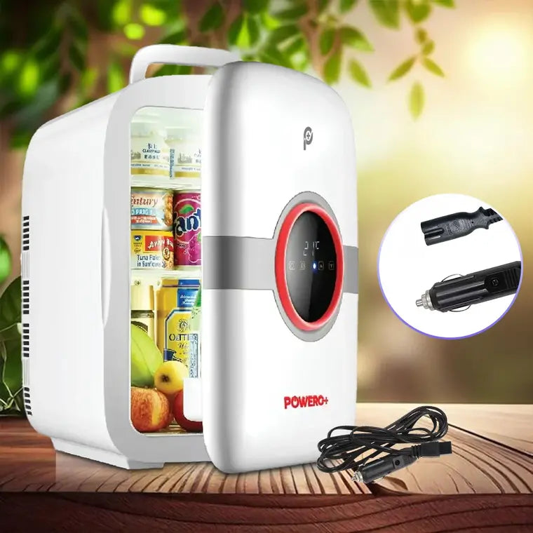 PowerO+ Portable 22L Mini Refrigerator Dual core CNC Version - TUZZUT Qatar Online Shopping
