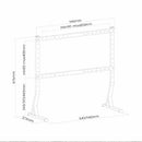 Skill Tech SH 4290B Heavy Duty Tabletop TV Stand (Fits Most 45" ~ 90" Screen, Maximum Weight Capacity : 60kg) - TUZZUT Qatar Online Shopping