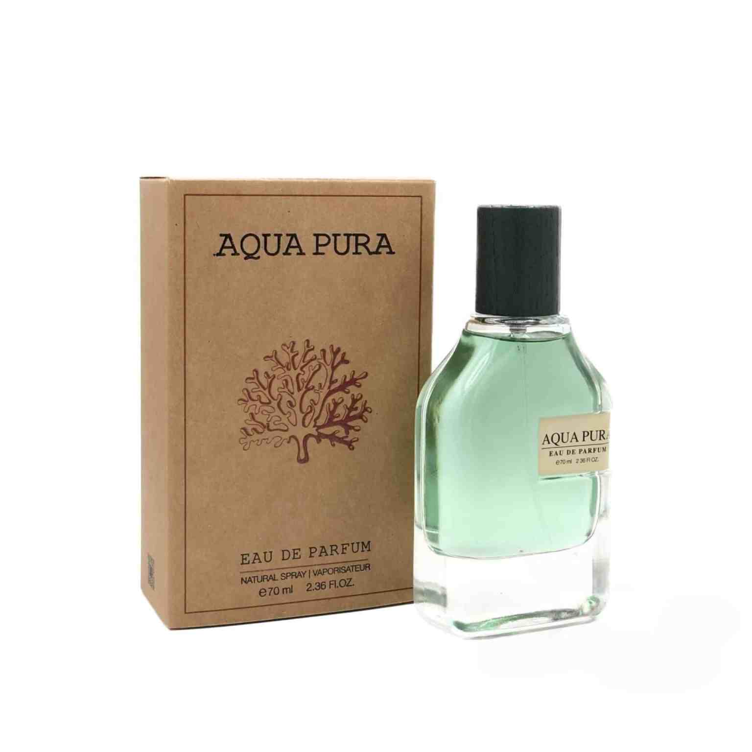 Aqua Pura EDP 70ml by Fragrance World | Inspired by Orto Parisi Megamare Aqua Pura EDP 70ml by Fragrance World | Inspired by Orto Parisi Megamare