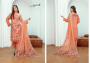 BINT-E-NOOR Mehrima CHIFFON Luxury Collection | Embroidered Readymade Stitched Party wear | CH-02 - TUZZUT Qatar Online Shopping
