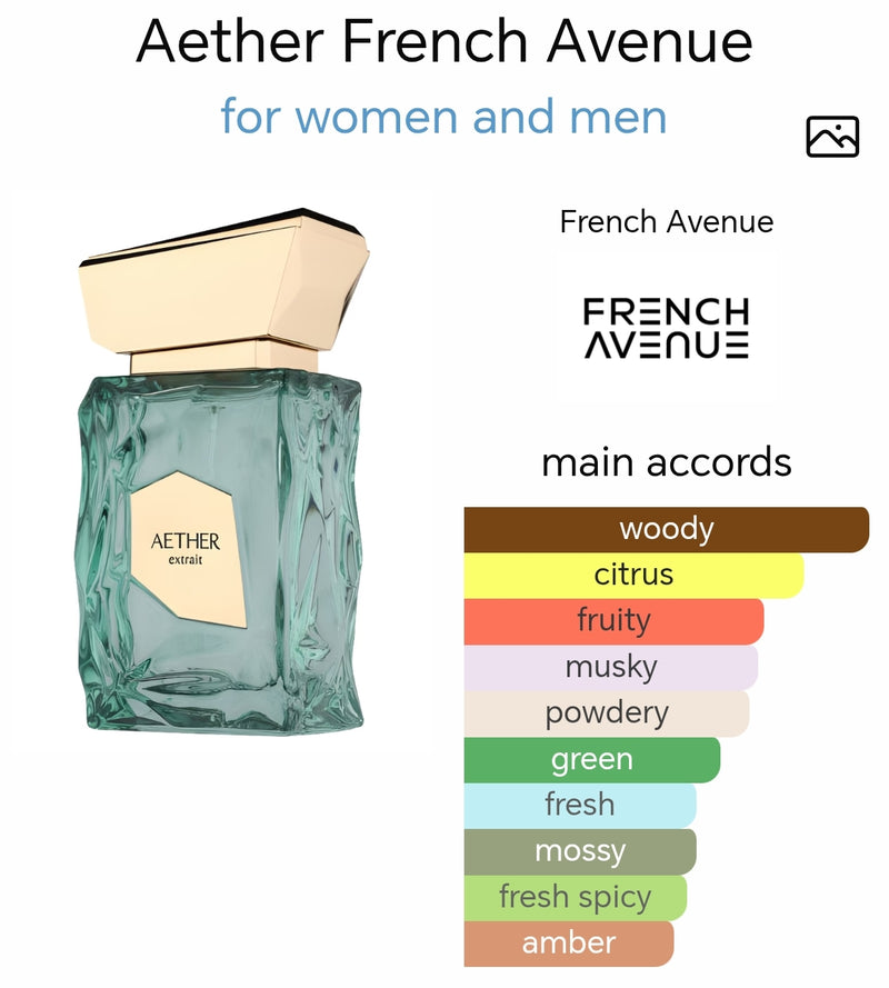 French Avenue Aether Extrait De Parfum 100ml | Inspired by Greenley Parfums de Marly - TUZZUT Qatar Online Shopping