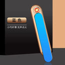 Metal USB Rechargeable Cigarette Lighter Ultra-Thin - YQ056-3060 - TUZZUT Qatar Online Shopping
