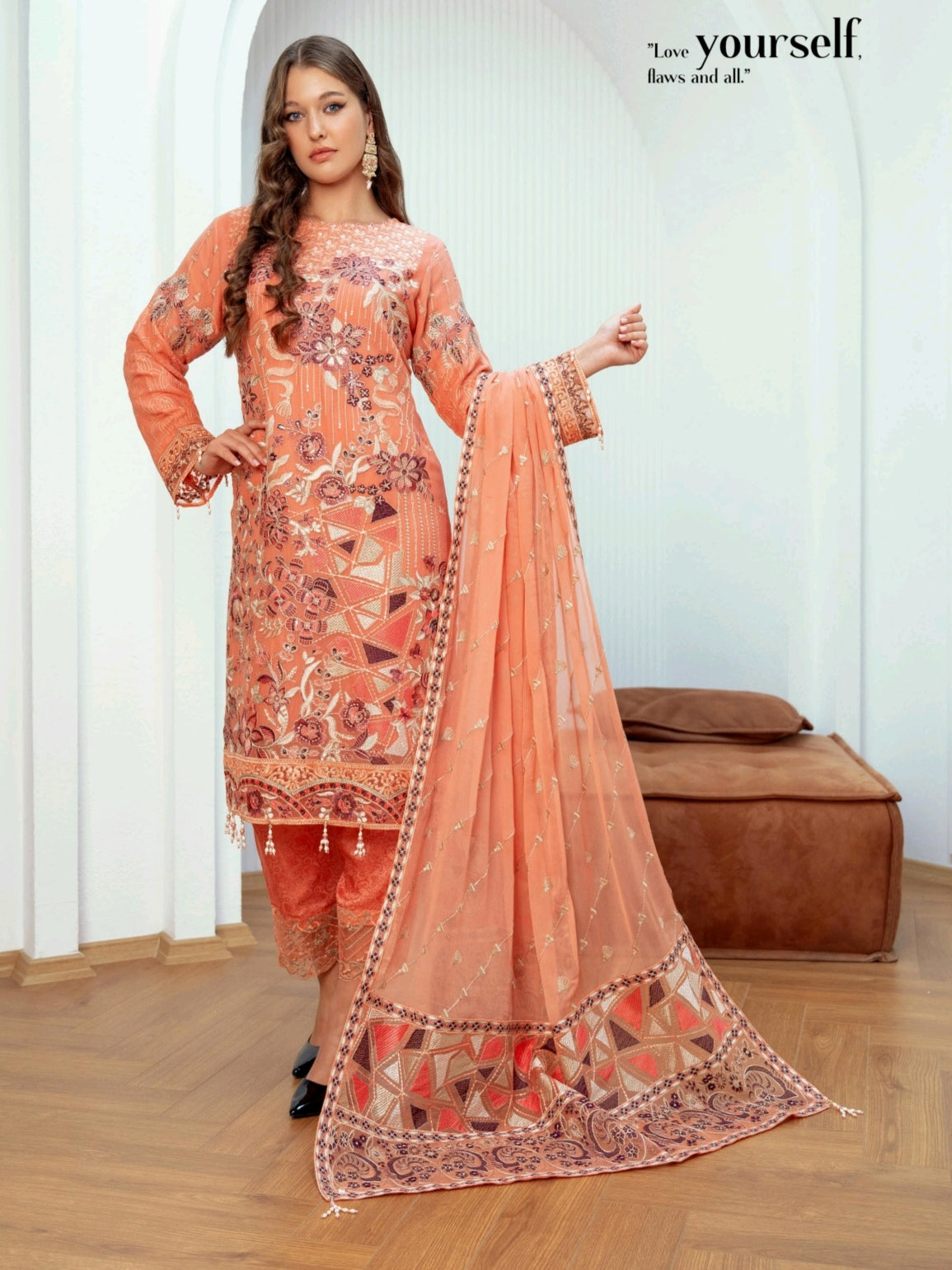 BINT-E-NOOR Mehrima CHIFFON Luxury Collection | Embroidered Readymade Stitched Party wear | CH-02 BINT-E-NOOR Mehrima CHIFFON Luxury Collection | Embroidered Readymade Stitched Party wear | CH-02