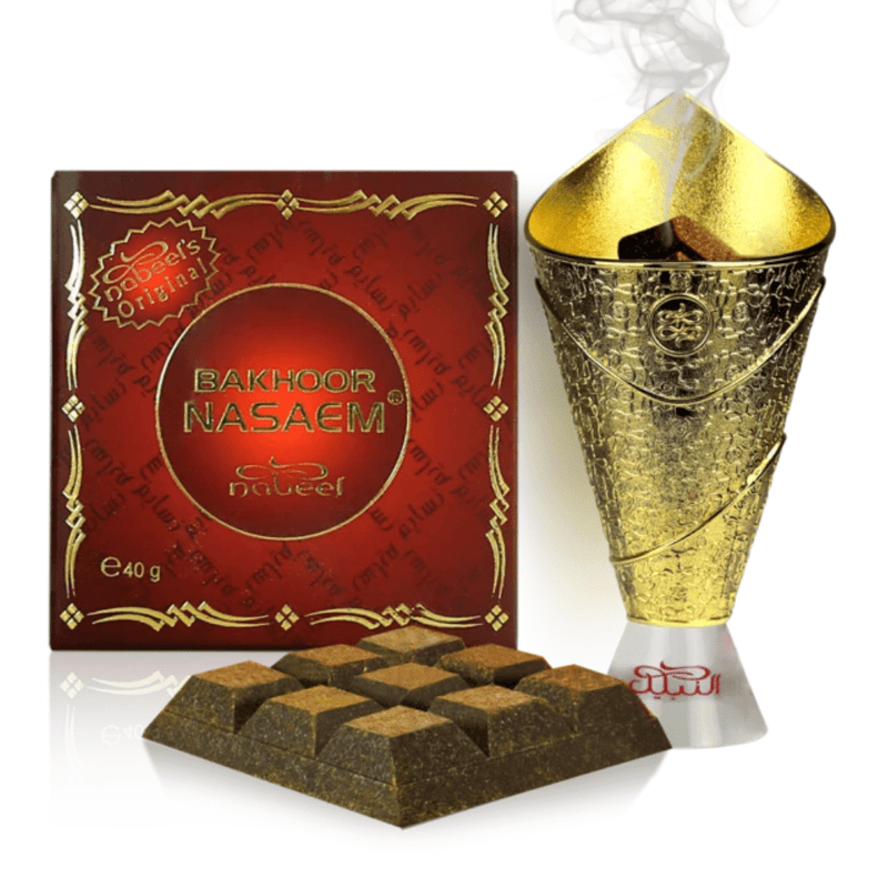 Bakhoor Nasaem Incense - 40g by Nabeel - TUZZUT Qatar Online Shopping