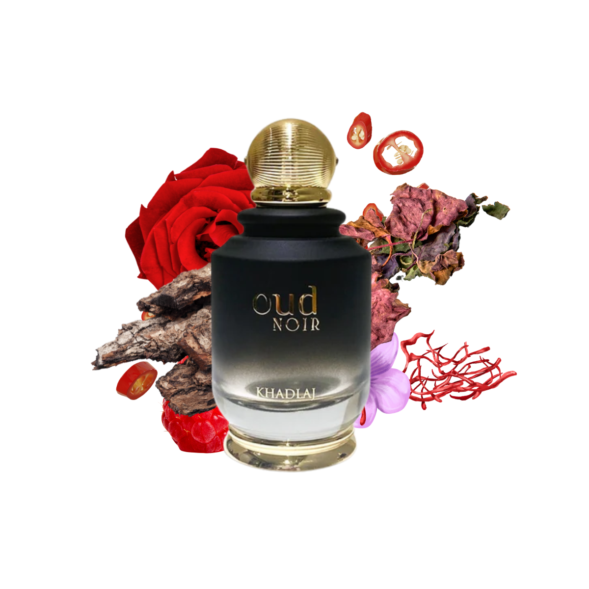 Khadlaj Oud Noir EDP Spray Perfume - 100ml Khadlaj Oud Noir EDP Spray Perfume - 100ml