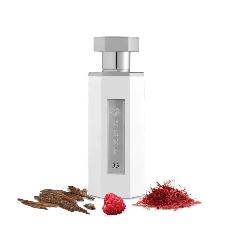 Reef 33 White EDP 100ml Classic Perfume by Reef Perfumes - TUZZUT Qatar Online Shopping