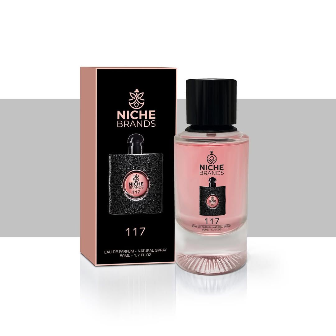 Niche Brands No. 117 Perfume EDP 50ml - Inspired by YSL Black Opium Niche Brands No. 117 Perfume EDP 50ml - Inspired by YSL Black Opium