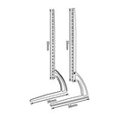 Economy Tabletop TV Stand , Desktop Mount - SH 2670B (Fits Most 32" ~ 70" Screen Weight Capacity 35kg) - TUZZUT Qatar Online Shopping