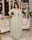 Abaya Dresses Women Wedding Evening Party Dress S5017932 - TUZZUT Qatar Online Shopping