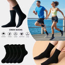 2 Pairs Cotton Mid Cut Casual Crew Socks S564 - TUZZUT Qatar Online Shopping