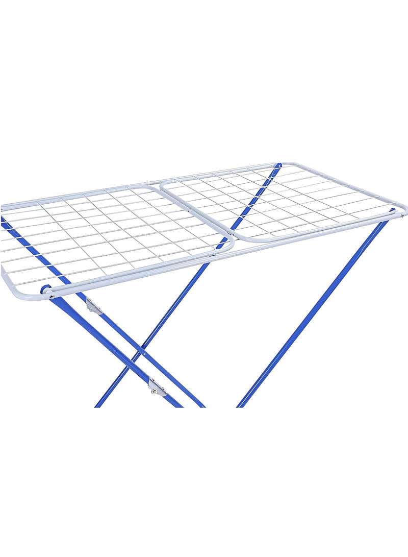 Cloth Dryer Foldable Cloth Drying Stand Ideal for Indoor and Outdoor,18M Drying Space BLUE|WHITE NH3030 - TUZZUT Qatar Online Shopping