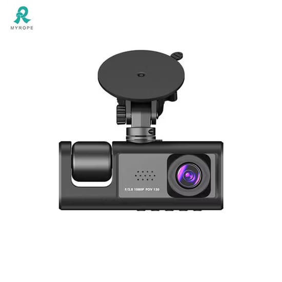 Car Dash Cam DVR HD 1080P 2-Lens Front + Inside Vehicle Dash Cam - DC568 - TUZZUT Qatar Online Shopping