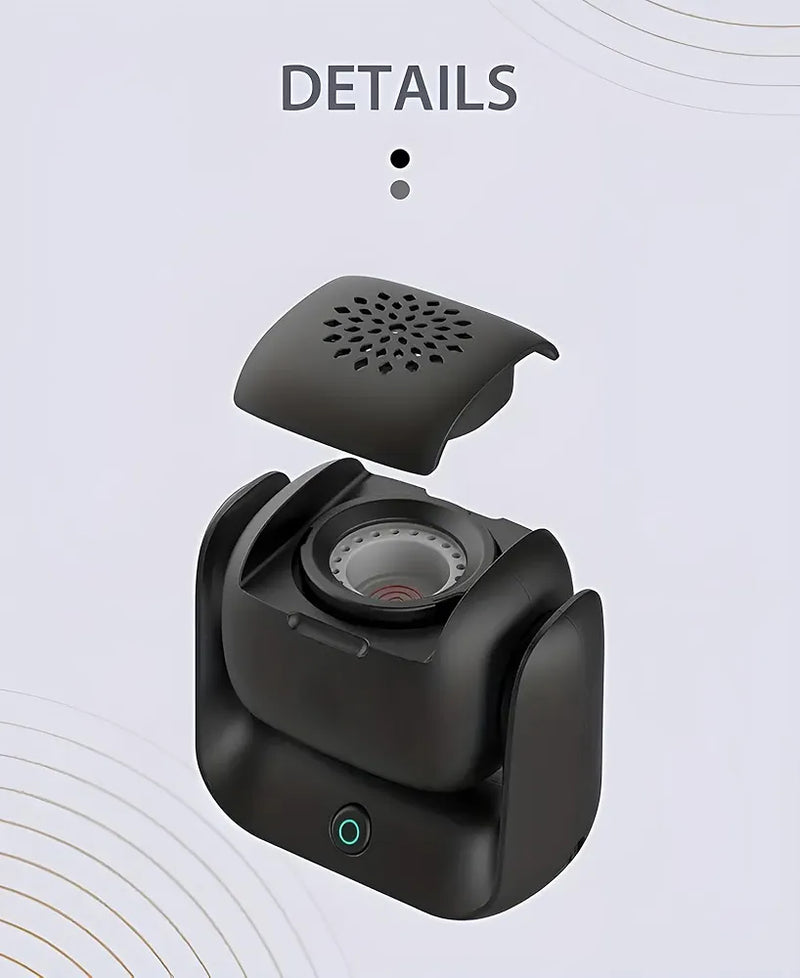 Premium Elegant Rotational Incense Bakhoor Burner - TUZZUT Qatar Online Shopping