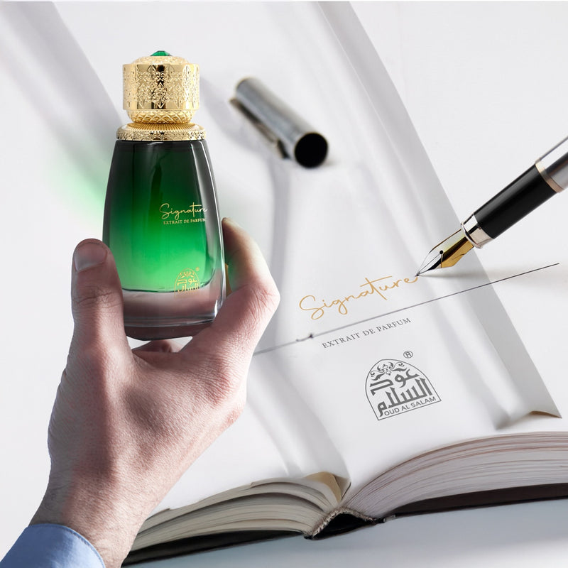 Signature Extrait De Parfum 100ml by Oud Al Salam - Long Lasting Unisex Perfume - TUZZUT Qatar Online Shopping