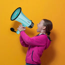 Porodo Kids Bluetooth Megaphone 20W with 6 Voice Effects - LFS097 - TUZZUT Qatar Online Shopping