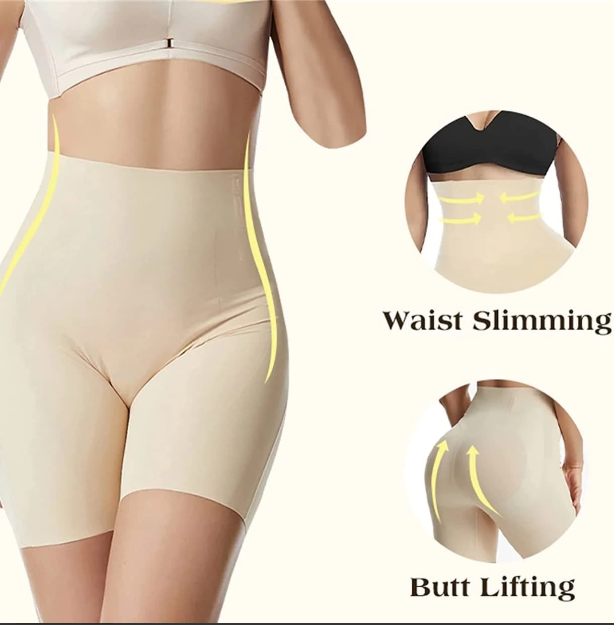 Women's High Waisted Body Shaper Crotch But Lifting - 32021 Women's High Waisted Body Shaper Crotch But Lifting - 32021