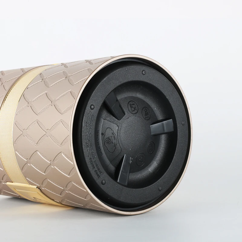 Modern Arabic Style Dallah Premium Coffee Tea Pot Vacuum Flask 2 Pcs Gift Set - (1.0L +07L) - Gold - TUZZUT Qatar Online Shopping